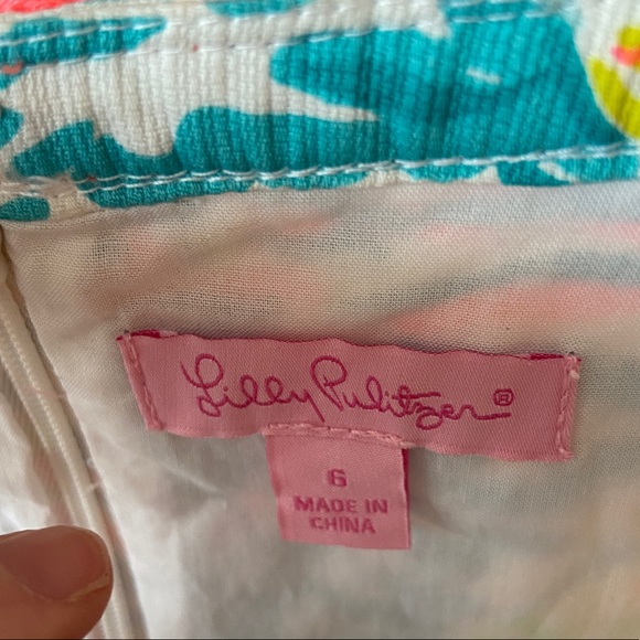 RARE Lilly Pulitzer pearl shift dress You Gotta Regatta print 6 - Picture 3 of 3